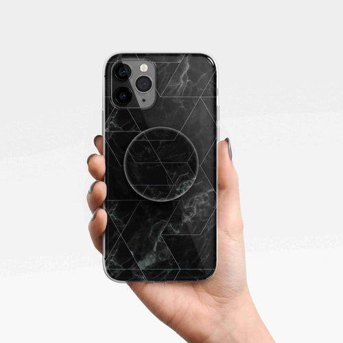 black flor marble phone cover - Qcase Store | Everyday Case