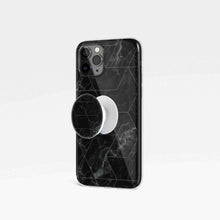 Load image into Gallery viewer, black flor marble phone cover - Qcase Store | Everyday Case
