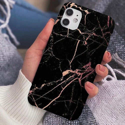 Black gold marble phone cover - Qcase Store | Everyday Case