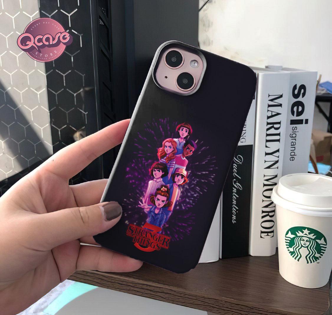 Black Stranger Things Phone Cover - Qcase Store | Everyday Case