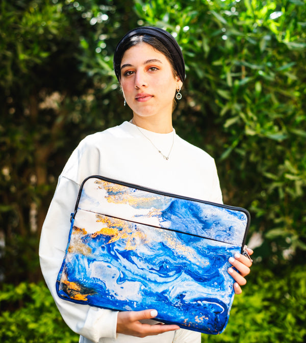 Blue Marble Laptop Sleeves - Qcase Store | Everyday Case