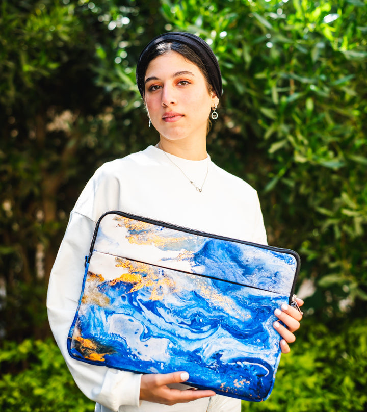 Blue Marble Laptop Sleeves - Qcase Store | Everyday Case