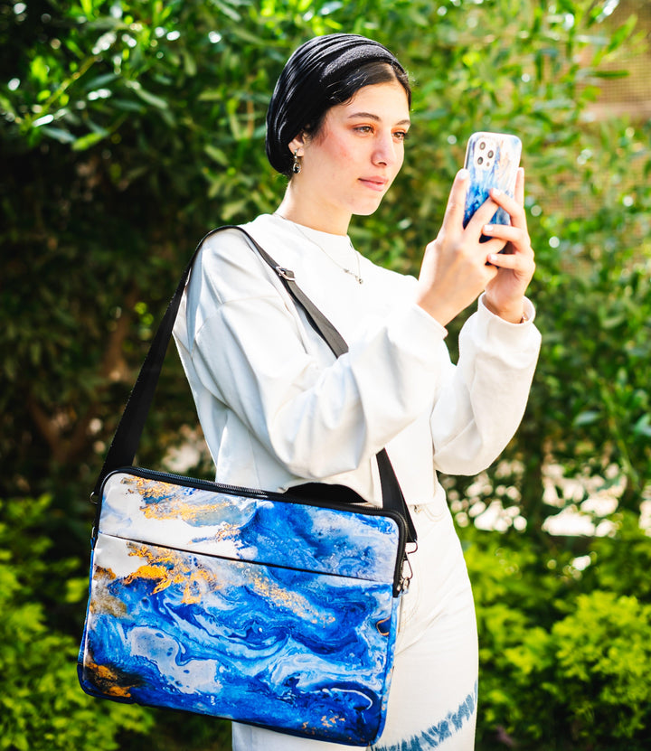 Blue Marble Laptop Sleeves - Qcase Store | Everyday Case