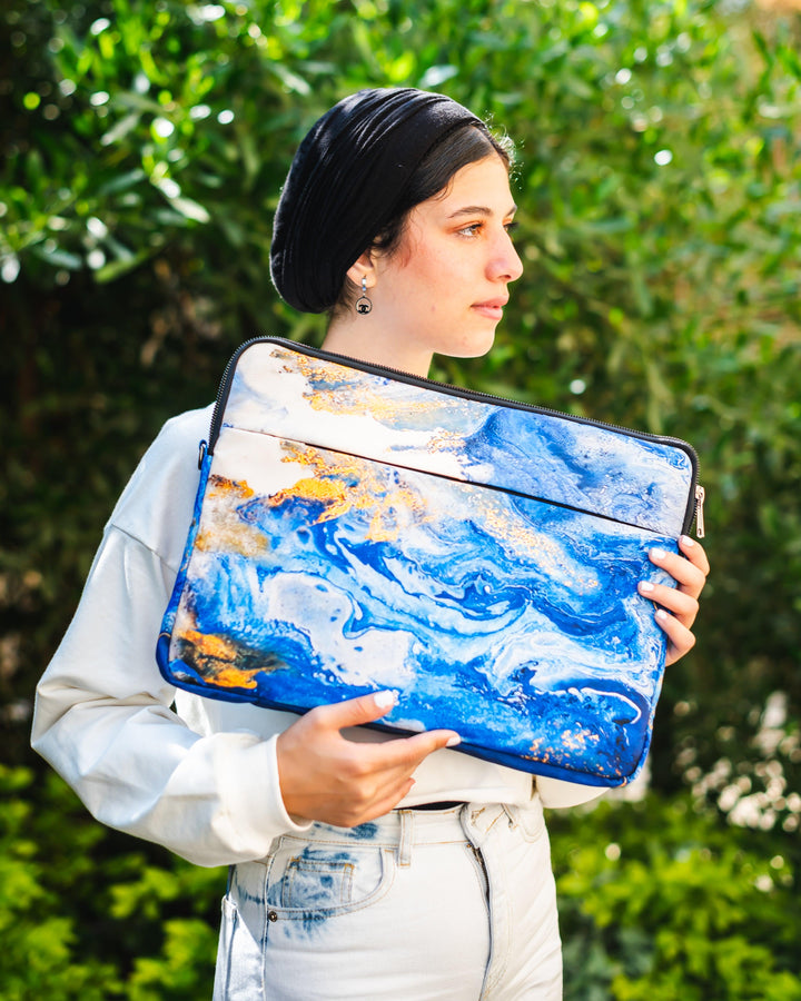 Blue Marble Laptop Sleeves - Qcase Store | Everyday Case