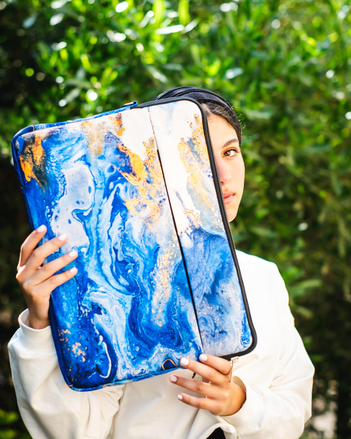 Blue Marble Laptop Sleeves - Qcase Store | Everyday Case