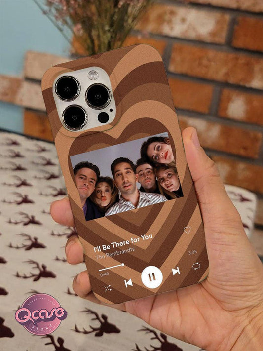 Brown Music Play FRIENDS Phone Cover - Qcase Store | Everyday Case