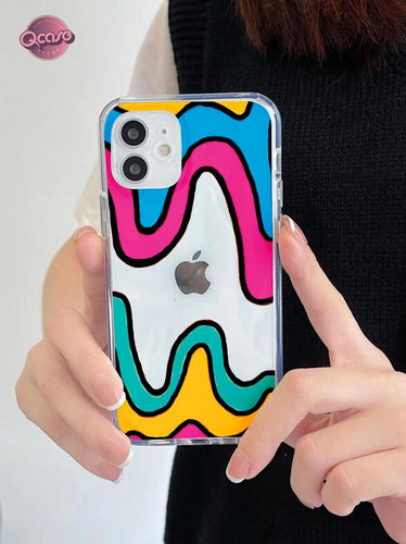 Colorful Clear Phone Cover - Qcase Store | Everyday Case