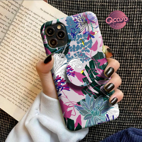 Colorful Flowery Phone Cover - Qcase Store | Everyday Case