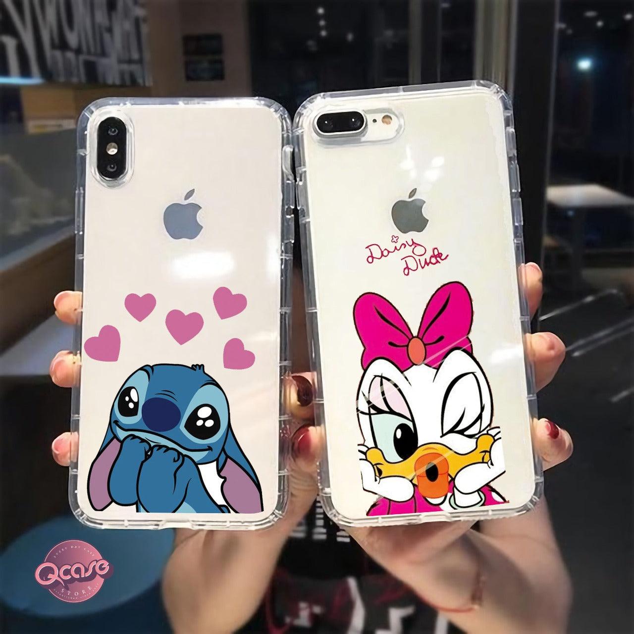 Daisy and Stitch Clear Phone Cases - Qcase Store | Everyday Case