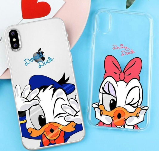 disney duck clear phone cover - Qcase Store | Everyday Case