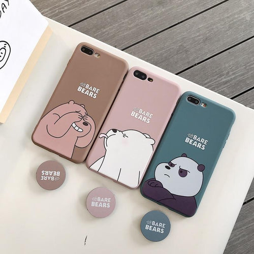 fancy bare bears phone cover - Qcase Store | Everyday Case