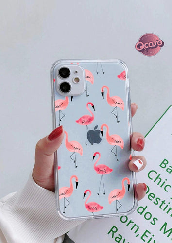 Flamingo Clear Phone Cover - Qcase Store | Everyday Case