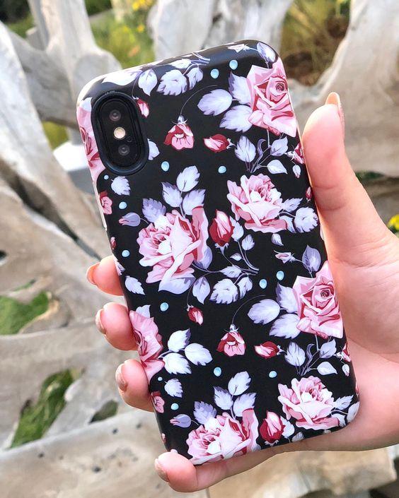 Flowery Phone Cover – Qcases Store