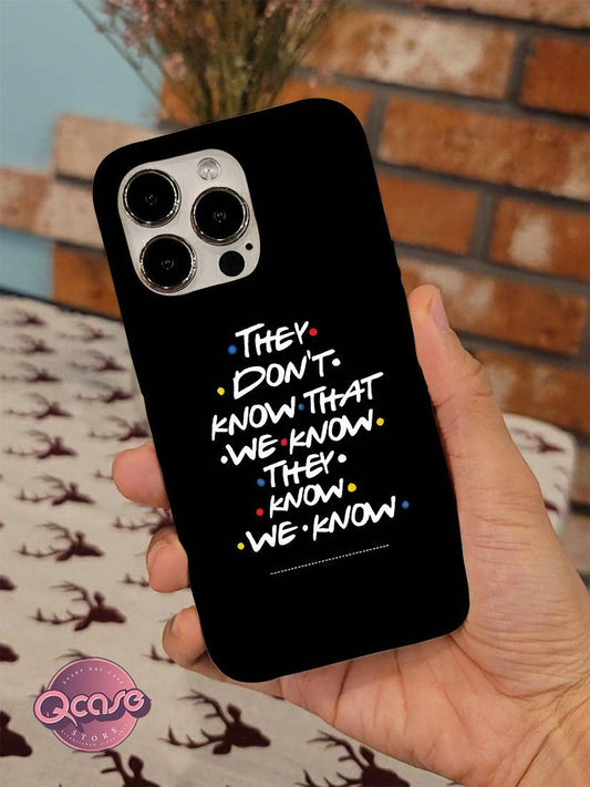 FRIENDS Quote Phone Cover - Qcase Store | Everyday Case