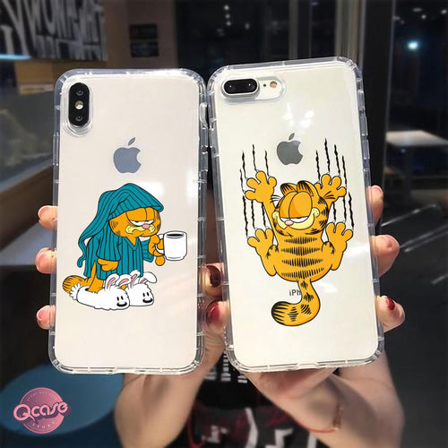 Garfield Clear Cases - Qcase Store | Everyday Case