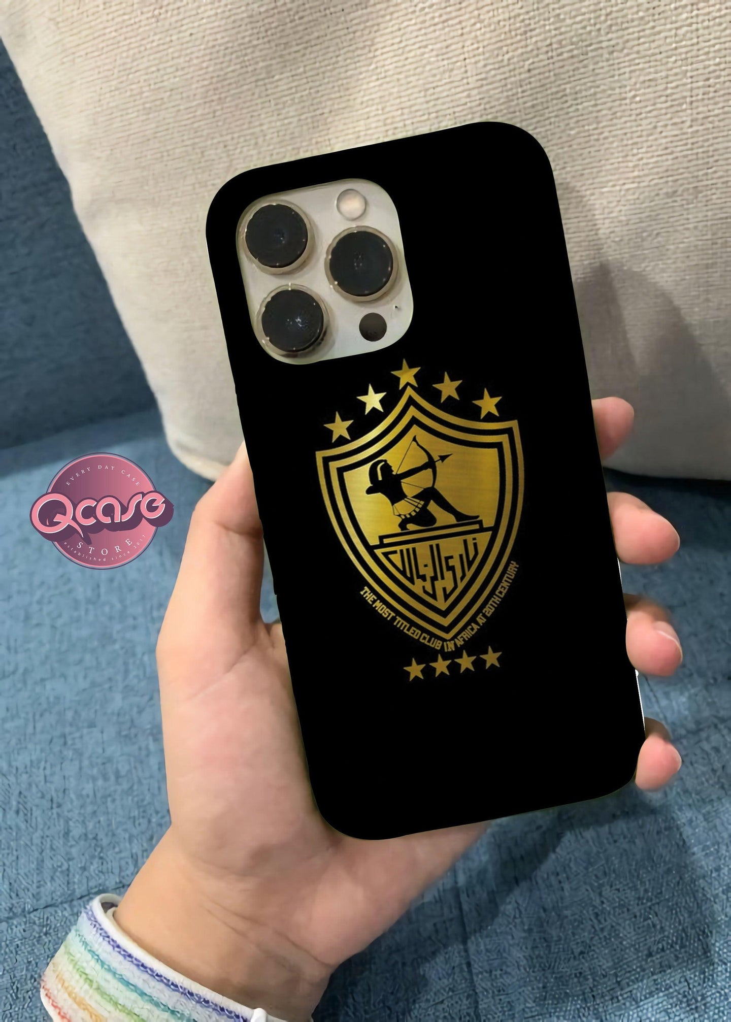 Golden Zamalek Logo Phone Cover - Qcase Store | Everyday Case