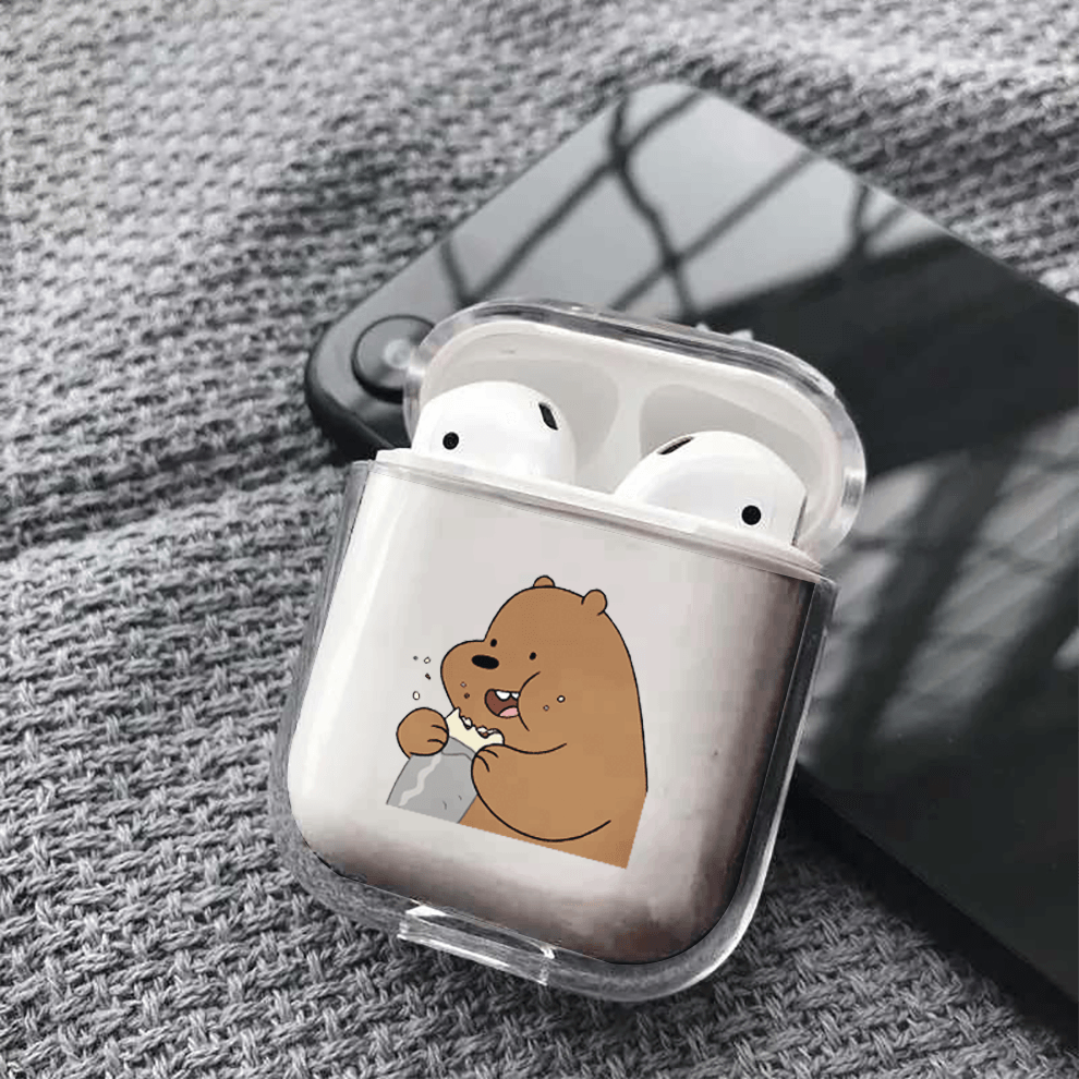 Grizzly bare Airpods case - Qcase Store | Everyday Case