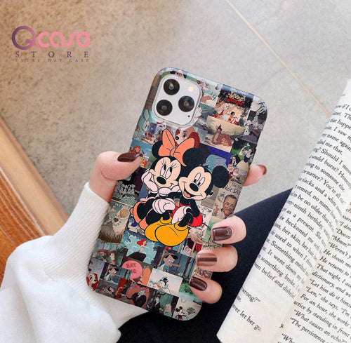Mickey and Minnie Mouse Phone Cover - Qcase Store | Everyday Case