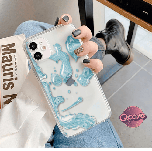 oily marble phone cover - Qcase Store | Everyday Case