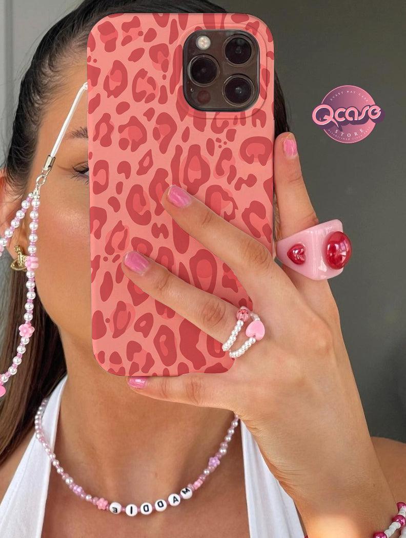 Pink Cheetah Phone Cover - Qcase Store | Everyday Case