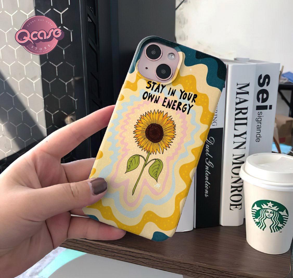 Positive Sunflower Phone Cover - Qcase Store | Everyday Case