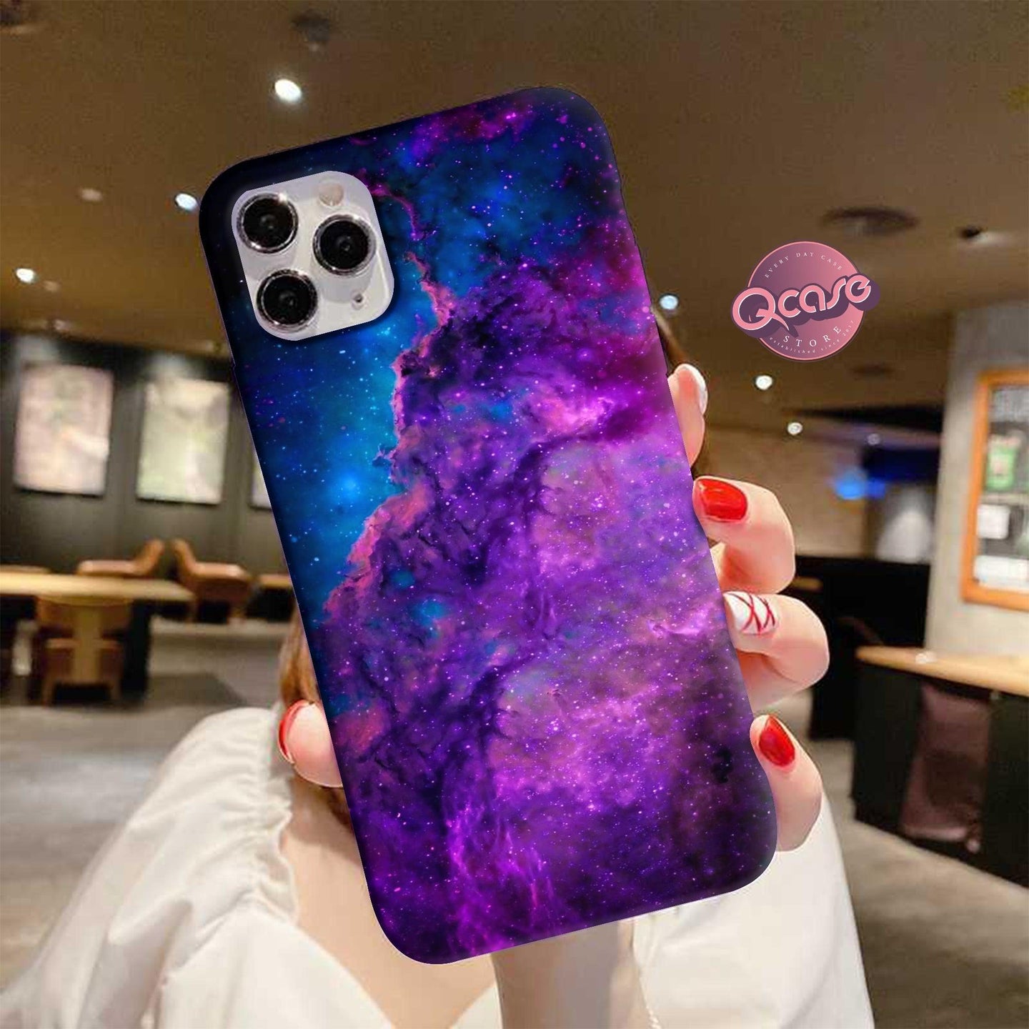 Purple Galaxy Phone Cover - Qcase Store | Everyday Case