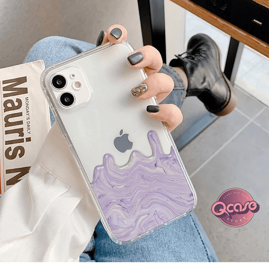 purple marble phone cover - Qcase Store | Everyday Case