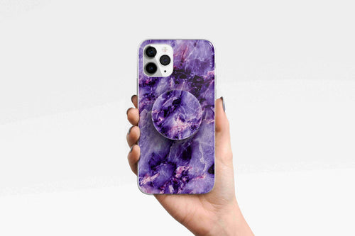 Purple textured marble - Qcase Store | Everyday Case