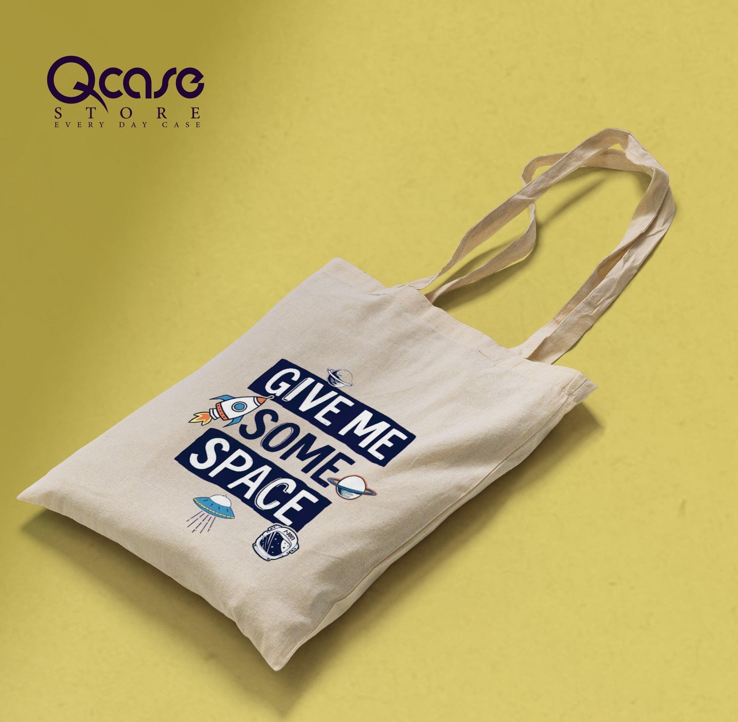 Give Me Some Space Tote Bag - Qcase Store | Everyday Case