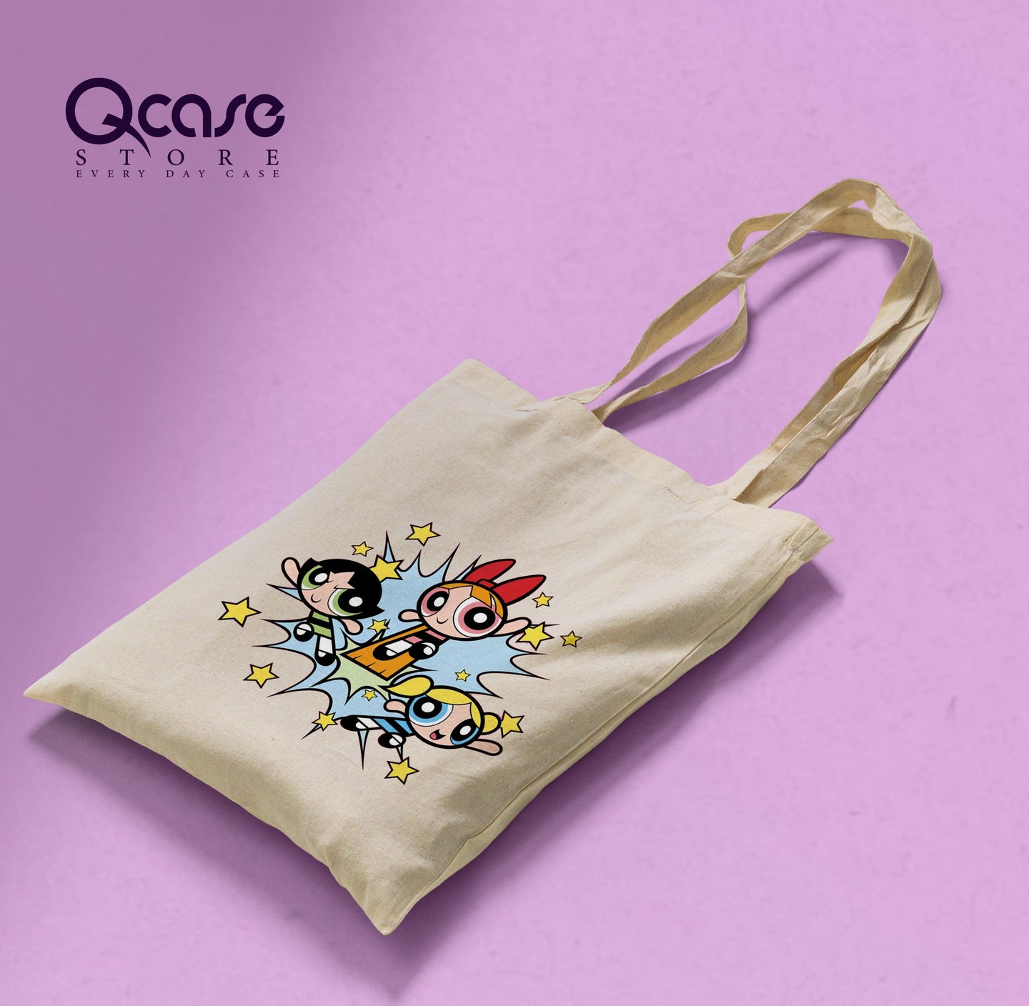 Power Girls Cartoon Tote Bag - Qcase Store | Everyday Case