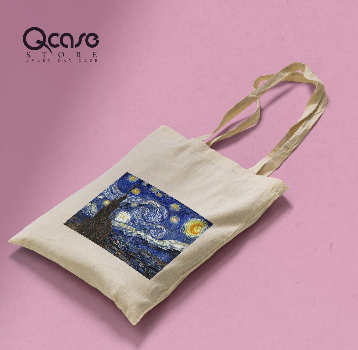 Starry Night Tote Bag - Qcase Store | Everyday Case