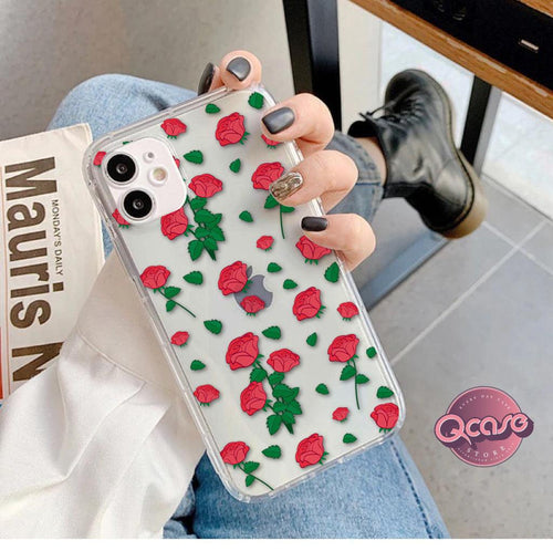 red roses phone cover - Qcase Store | Everyday Case