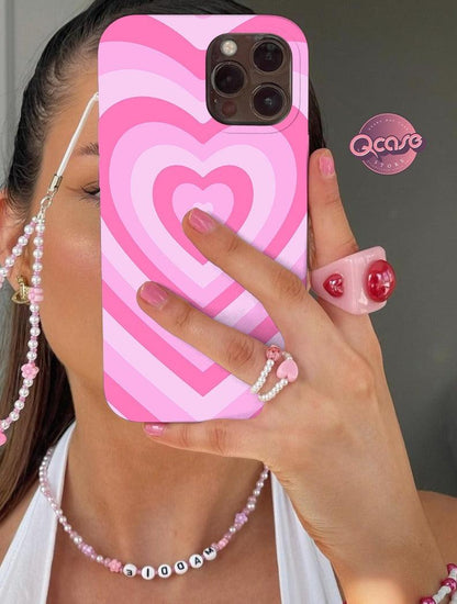 Retro Hearts Phone Cover - Qcase Store | Everyday Case