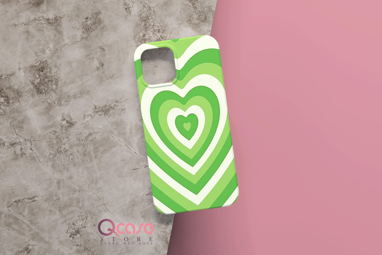 retro hearts phone cover - Qcase Store | Everyday Case