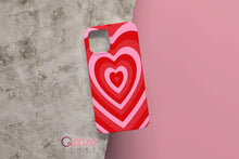 Load image into Gallery viewer, retro hearts phone cover - Qcase Store | Everyday Case

