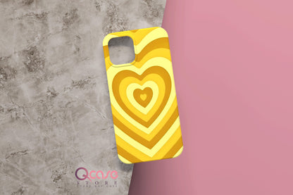 retro hearts phone cover - Qcase Store | Everyday Case