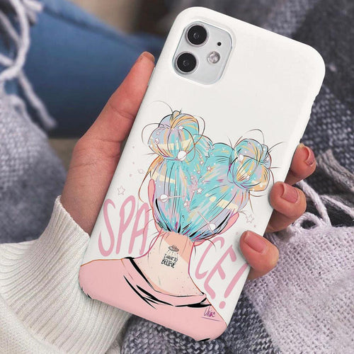 Space girl phone cover - Qcase Store | Everyday Case