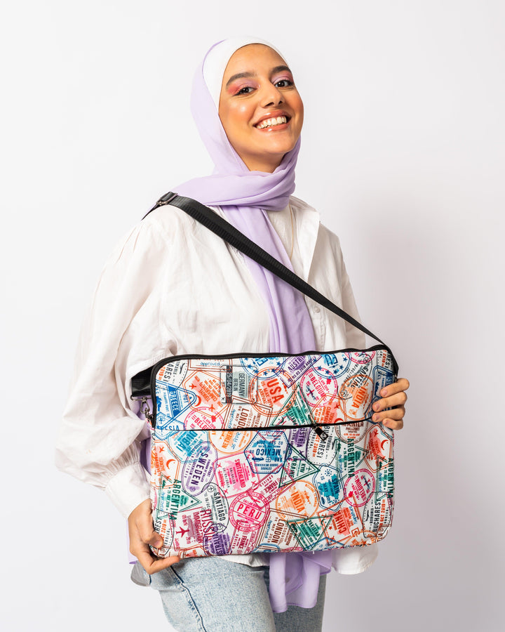 Stamps Laptop Sleeve - Qcase Store | Everyday Case