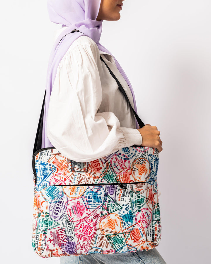 Stamps Laptop Sleeve - Qcase Store | Everyday Case