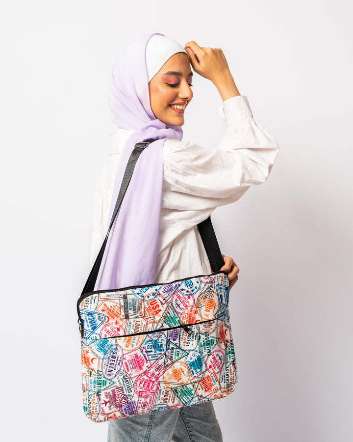 Stamps Laptop Sleeve - Qcase Store | Everyday Case