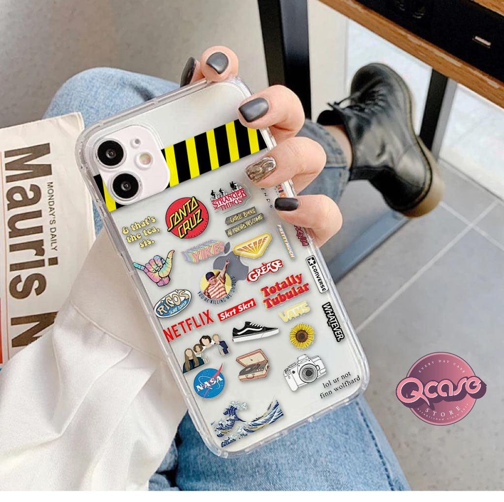 Stickers Clear Phone Cover - Qcase Store | Everyday Case