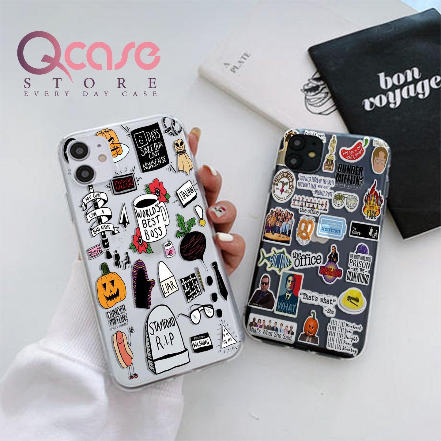 The Office Clear Phone Cover - Qcase Store | Everyday Case