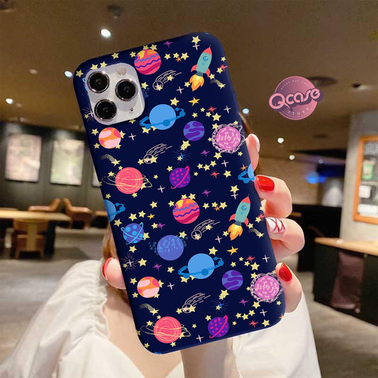 Tiny Space Icons Phone Cover - Qcase Store | Everyday Case