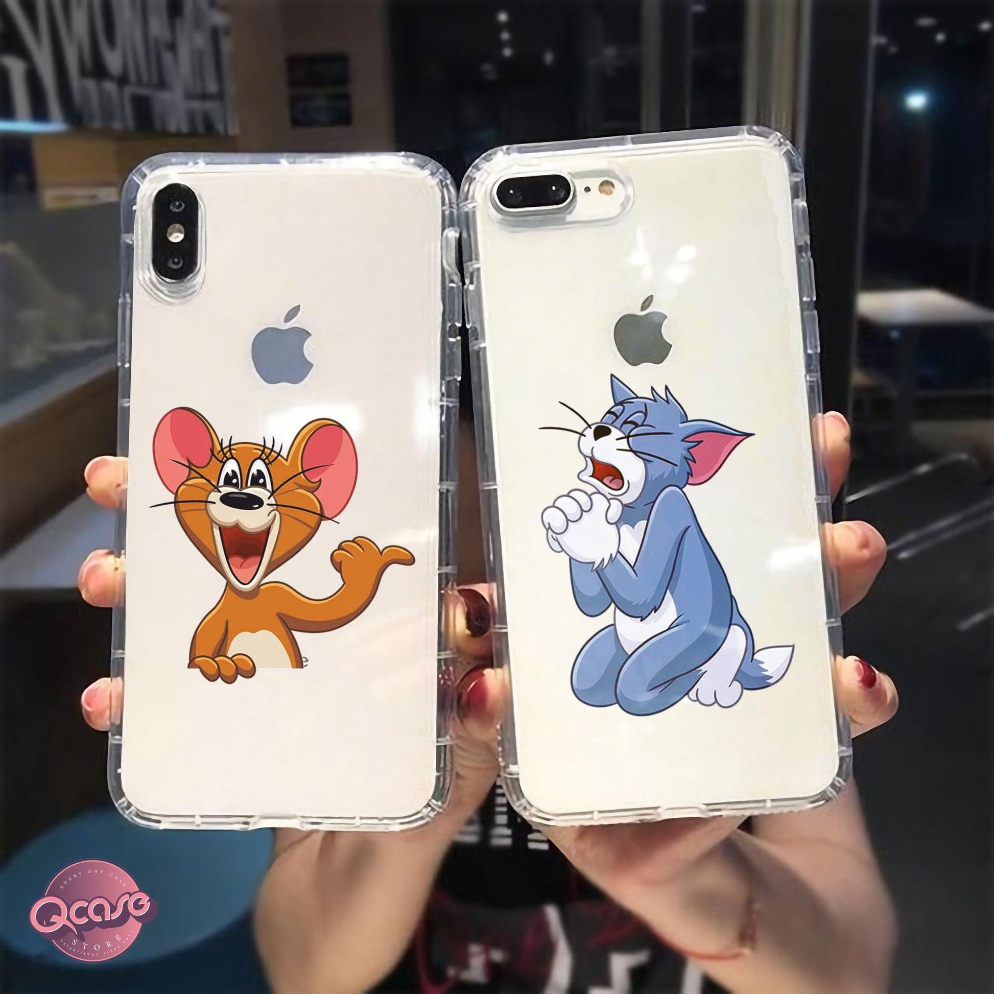 Tom and Jerry Clear Cases - Qcase Store | Everyday Case