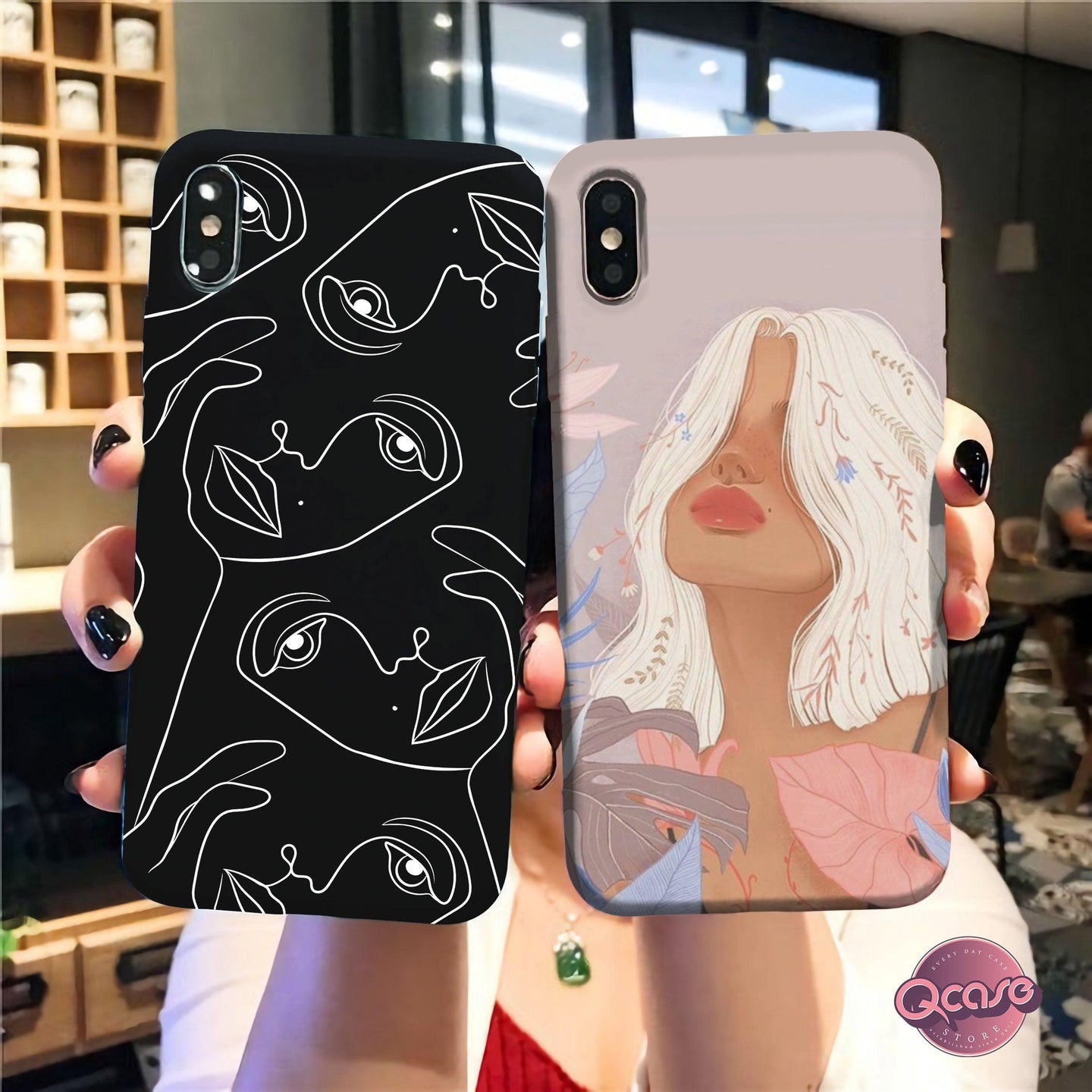 Artistic Faces Phone Covers - Qcase Store | Everyday Case